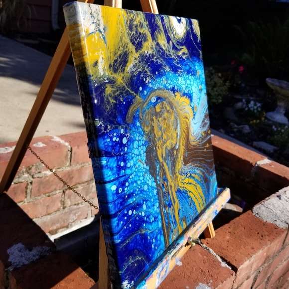 12x12 Paint Pour - Picture 6 of 8